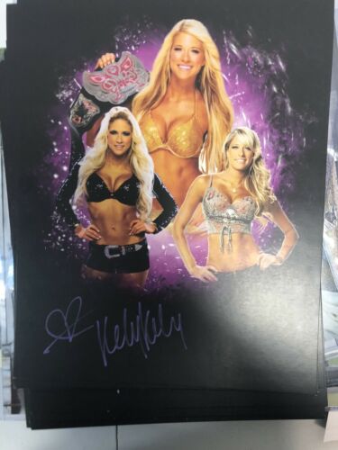 Kelly Kelly WWE Show Certificated Photo Proof 11x14