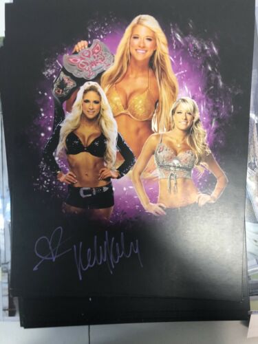 Kelly Kelly WWE Show Certificated Photo Proof 8x10