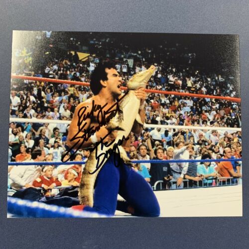 RICKY STEAMBOAT HAND SIGNED 8x10 PHOTO WWE LEGEND AUTOGRAPHED AUTHENTIC