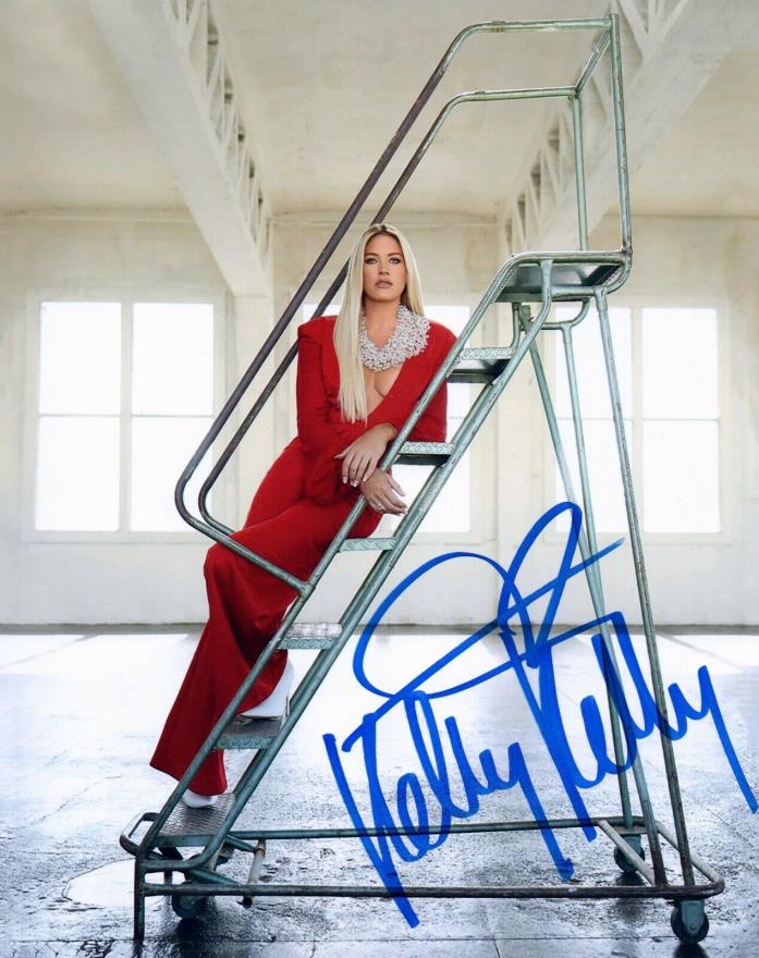 KELLY KELLY Autograph Signed 8X10 PHOTO #60 FORMER WWE DIVA  ECW MAXIM