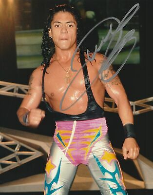 Juventud Guerrera Autograph 8x10 WCW Nitro Photo Signed COA 2