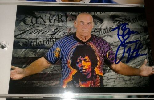 Jesse Ventura autographed 4x6 photo WWE Minnesota Governor