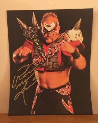 The Road Warriors Animal Auto Autographed 8