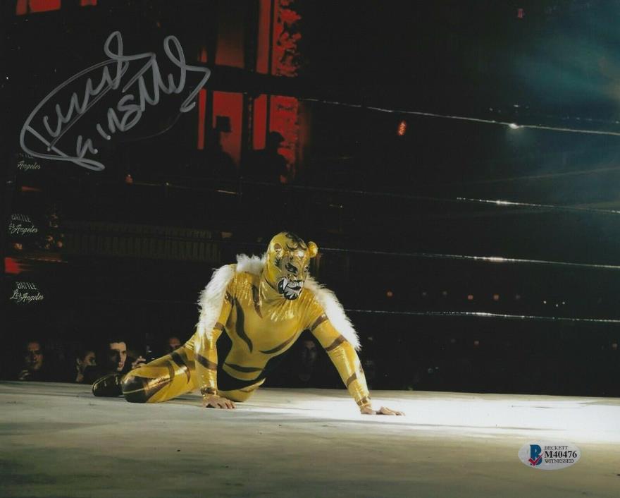Puma King Signed 8x10 Photo BAS Beckett COA CMLL Lucha Libre Wrestling Picture D