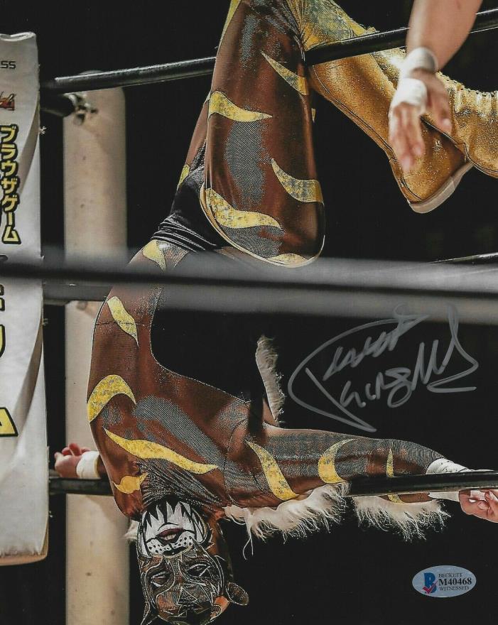 Puma King Signed 8x10 Photo BAS Beckett COA CMLL Lucha Libre Wrestling Picture 0