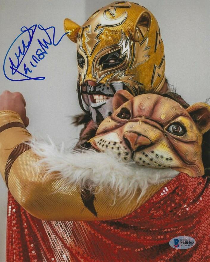 Puma King Signed 8x10 Photo BAS Beckett COA CMLL Lucha Libre Wrestling Picture 7