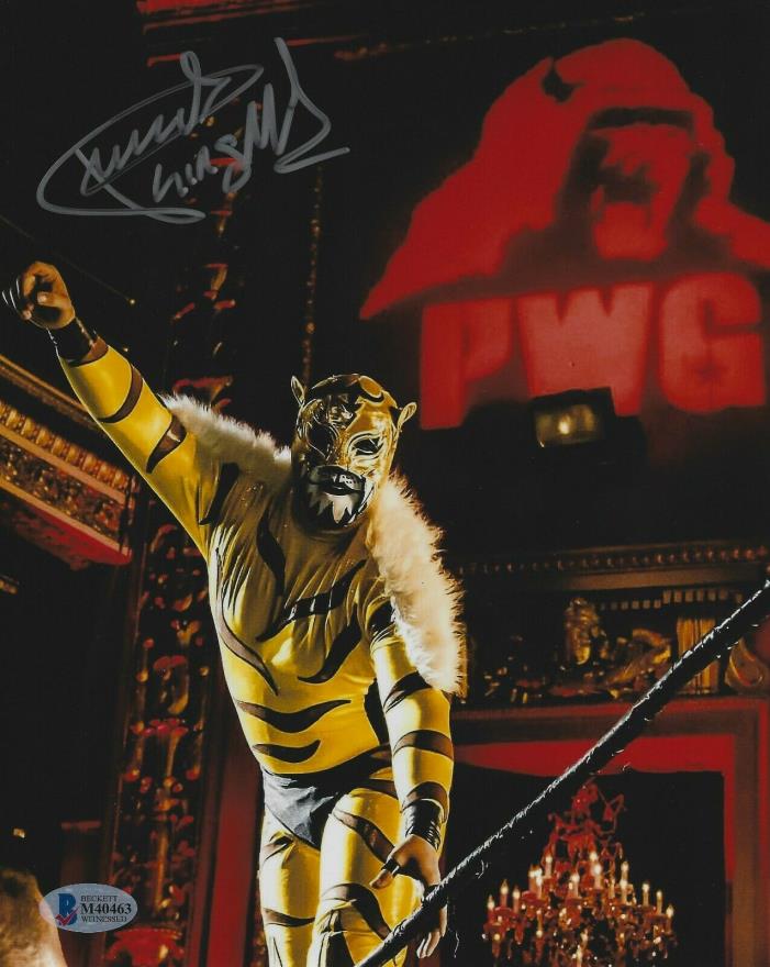 Puma King Signed 8x10 Photo BAS Beckett COA CMLL Lucha Libre Wrestling Picture 5