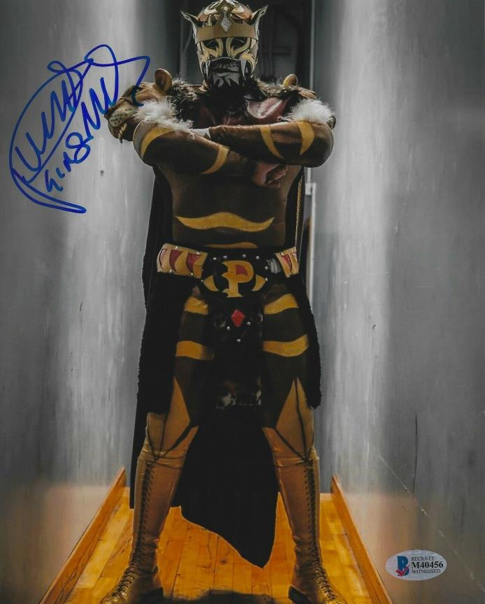 Puma King Signed 8x10 Photo BAS Beckett COA CMLL Lucha Libre Wrestling Picture 1