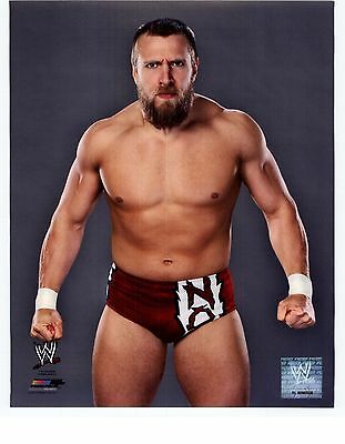 DANIEL BRYAN UNSIGNED 8x10 PHOTO FILE WWE WWF PHOTOFILE WWE CHAMPION