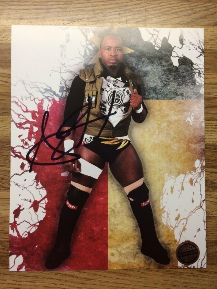 ACH Signed Autograph 8x10 Photo Pro Wrestling Crate Exclusive ROH PWG