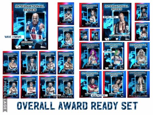 Topps Slam Card Trader - International Series Overall Award Ready Set *Digital