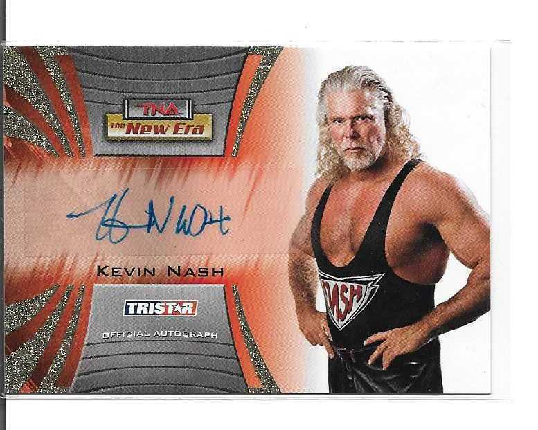 KEVIN NASH 2010 Tristar TNA NEW ERA Autograph auto A12 33/50