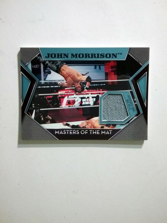 John Morrison Masters Of The Mat 2011 Topps Insert Relic