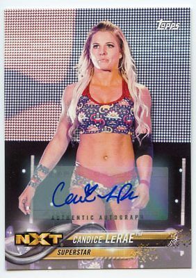 2018 Topps WWE Then Now Forever AUTO/Autograph  - CANDICE LERAE #07/99