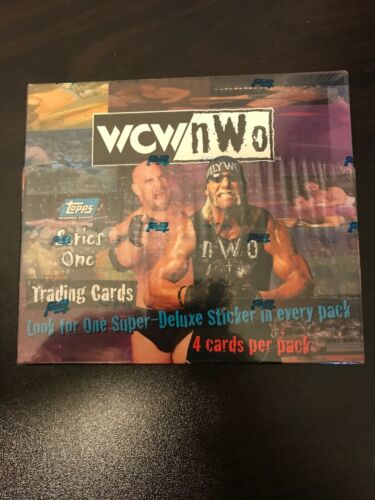 WCW NWO WRESTLING CARDS SEALED 1 BOX TOPPS