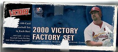 2000 Upper Deck Victory 440 Card Factory Set Plus 26 Team USA Baseball Cards