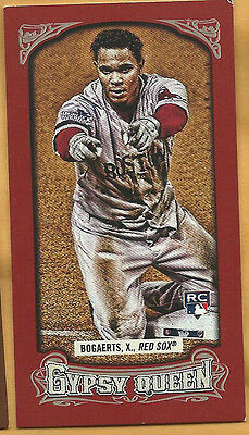 2014 Topps Gypsy Queen Mini Red #13 Xander Bogaerts #'d 59/99 RARE!!!!