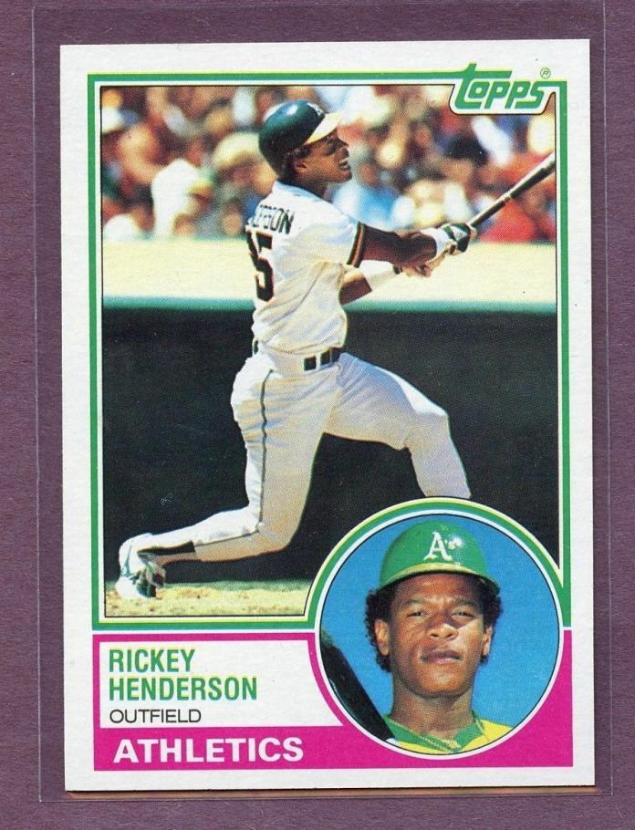 1983 TOPPS #180 RICKEY HENDERSON