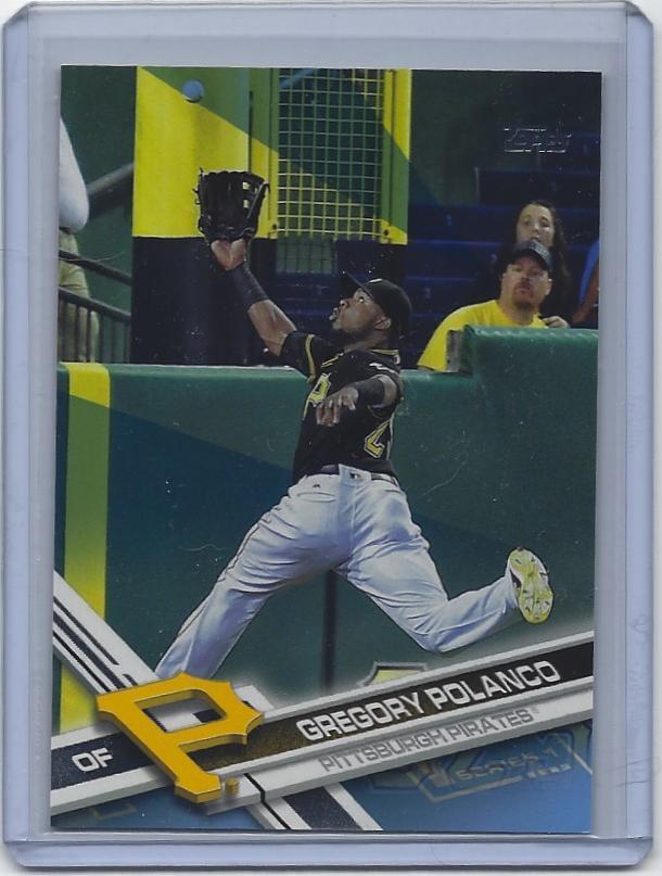 2017 Topps Father's Day Blue #149 Gregory Polanco #'D 33/50