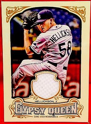 Jeremy Hellickson 2014 Topps Gypsy Queen MLB Baseball Jersey Relic Card GQR-JH