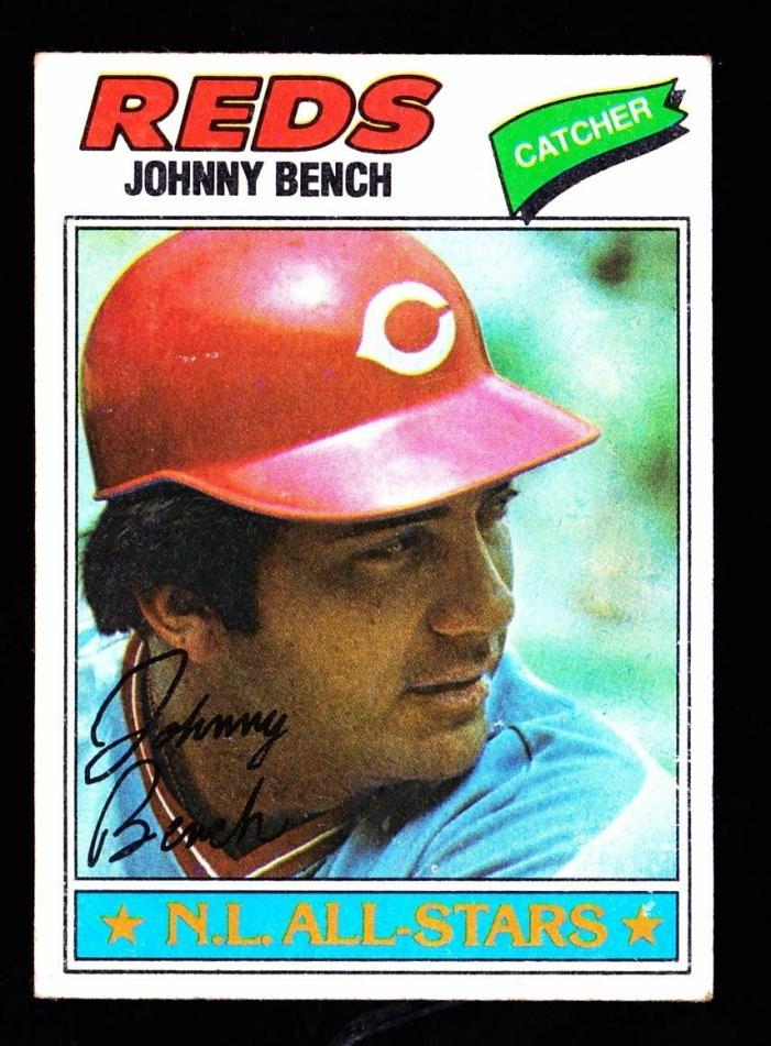 1977 TOPPS #70 JOHNNY BENCH