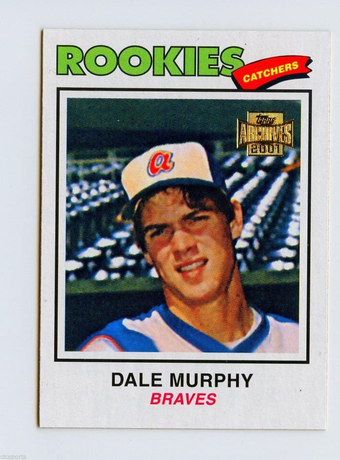 2001 TOPPS ARCHIVES RESERVE #18 DALE MURPHY 77