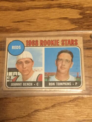 1968 Topps Johnny Bench #247 Baseball Card