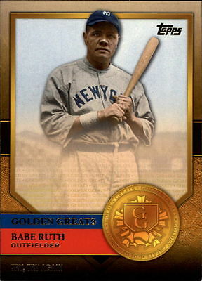 2012 Topps Golden Greats #GG74 Babe Ruth