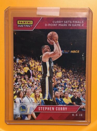 Stephen Curry -Game 2 NBA Finals Record -2017-2018 Panini Instant #193 -1 of 67