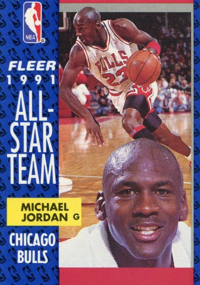1991-92 Fleer Series 1 Basketball Full Set