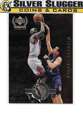 1999 Upper Deck Century Legends Michael Jordan All Century Team #A1 Insert Card