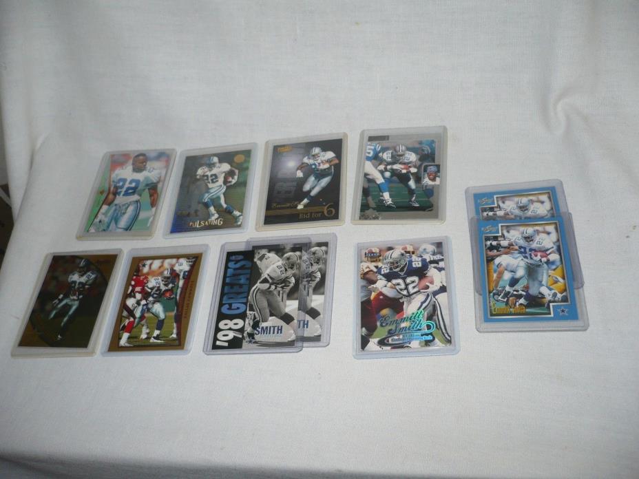 EMMITT SMITH FOOTBALL CARD LOT/ COLLECTION **21 CARDS**