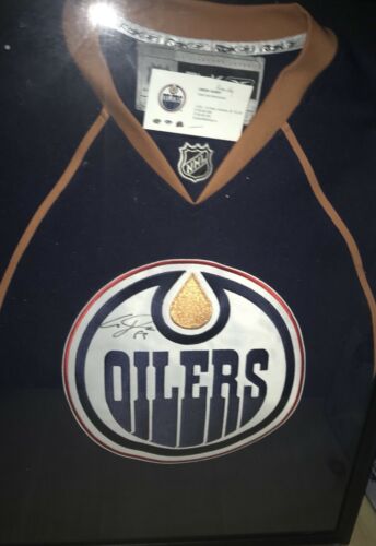 Ales Hemsky Signed Oilers Jersey