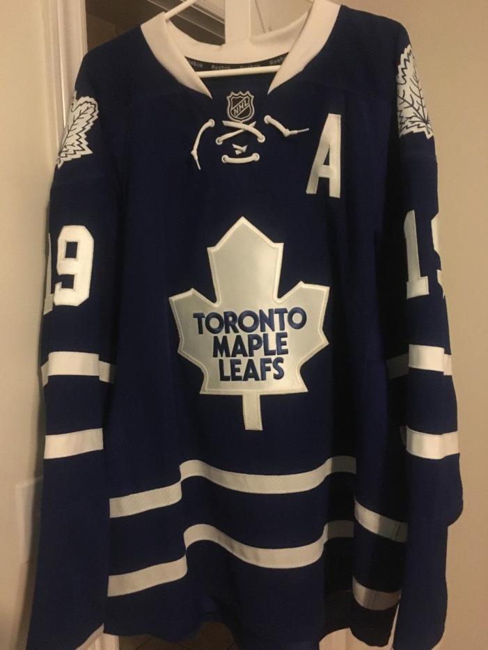 2012-13 Joffrey Lupul Game Worn Used Jersey Toronto Maple Leafs Real Sports COA