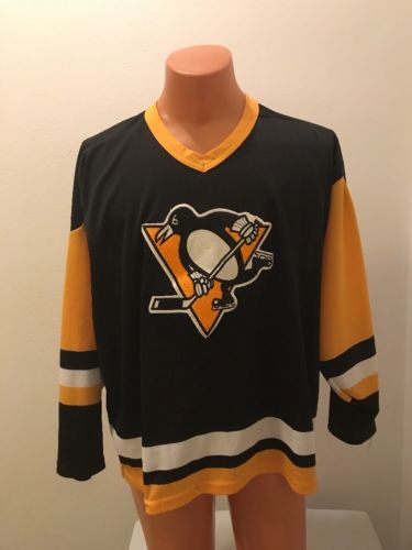 Vintage Pittsburg Penguins CCM Replica Away Jersey X-Large