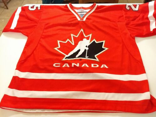 William Carrier Team Canada Game Worn Jersey Vegas  Gokden Knights