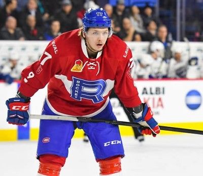 Laval Rocket Nikita Scherbak Game Worn jersey AHL Canadiens