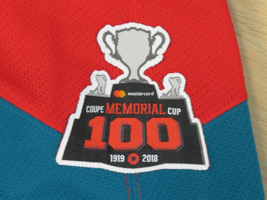 Powell River Kings Kelowna Rockets Game Worn Used Jersey Red #21 Kyle Pow