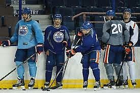 Edmonton Oilers Training Camp Game Worn jersey NHL