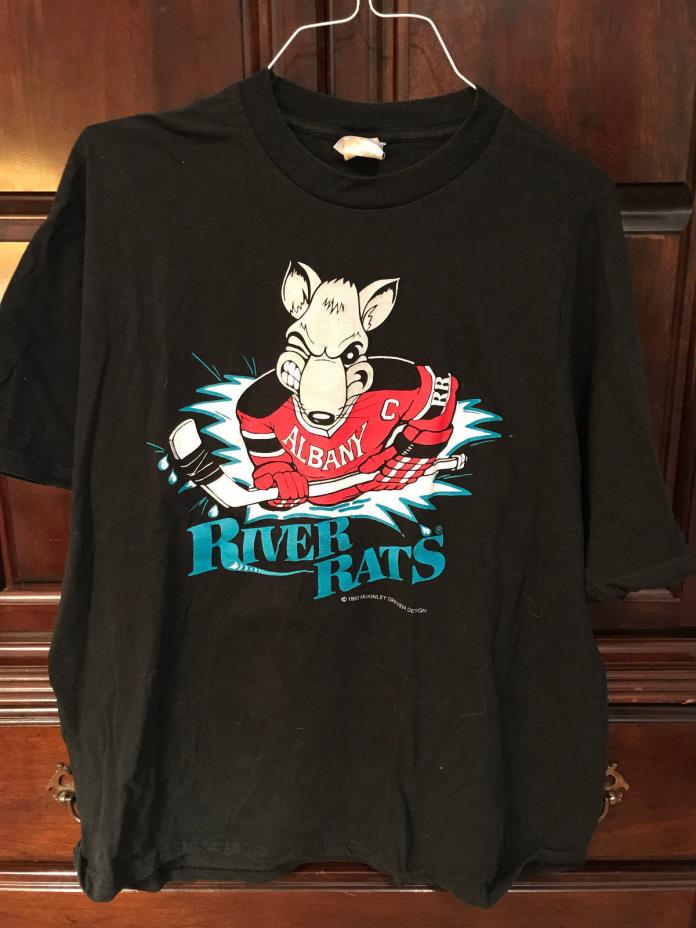 Albany RIver Rats AHL T-Shirt Short Sleeves new never worn