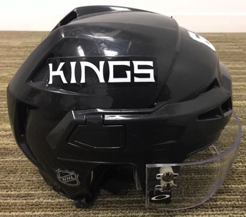 Nic Dowd Rookie LA Kings Game Used Helmet
