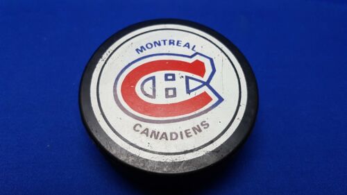MONTREAL CANADIENS 1980s NHL Hockey Puck VICEROY