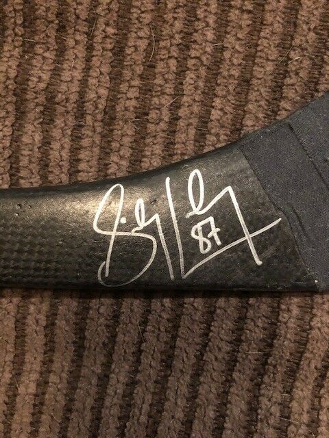 Sidney Crosby Pittsburgh Penguins 11’12 Signed Game Used Stick