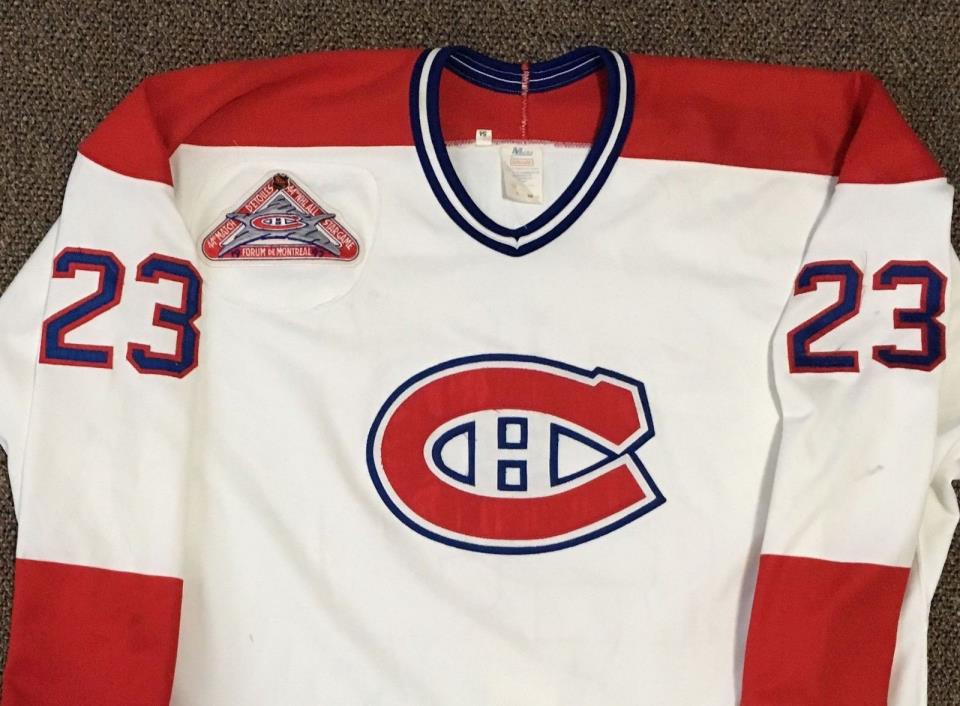 Brian Bellows Game Worn Used Montreal Canadiens Jersey 93 Minnesota North Stars