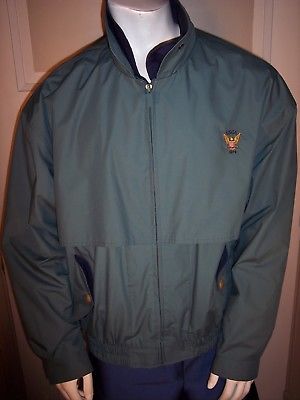 USGA Official XL Green Full Zip Poly/Cotton Golf Jacket by Gear for Sports