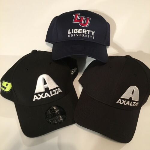 Lot of 3 NEW William Byron JRM Nascar Hats Liberty AXALTA Earnhardt JR Pit Crew