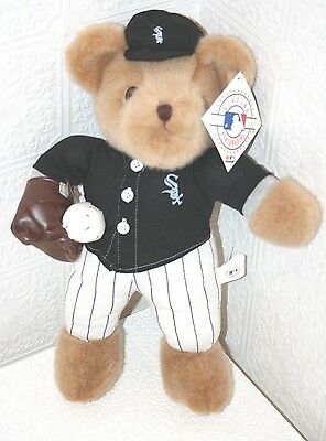 Boston Red Sox BASEBALL Teddy Bear MLB Sports Team Plush TOY GRAY
