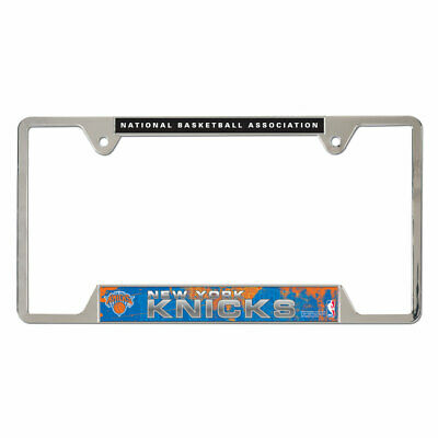 New York Knicks Metal License Plate Frame