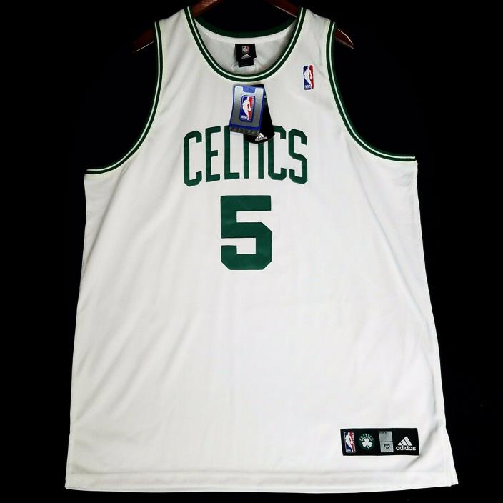 100% Authentic Kevin Garnett Aidas Celtics NBA Jersey Size 52 2XL 3XL Mens