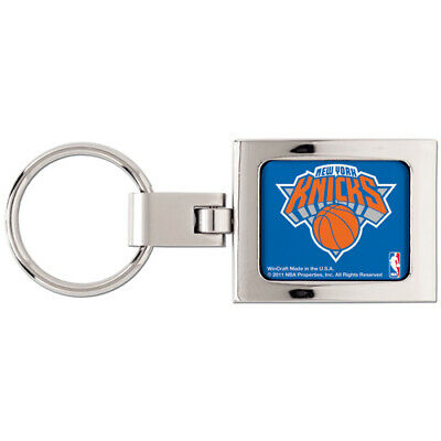 New York Knicks Domed Metal Keychain NBA New
